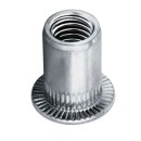 10 Stück Blindnietmuttern Flachkopf Edelstahl A2 M10...