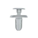 Ø 6 mm Kopf-Ø 15 mm Befestigungs Clips KFZ Auto Halter für Türen, Radkasten, Stoßfänger - kompatibel mit Mitsubishi MR288150, Subaru 909130013, Suzuki schwarz