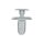 Ø 6 mm Kopf-Ø 15 mm Befestigungs Clips KFZ Auto Halter für Türen, Radkasten, Stoßfänger - kompatibel mit Mitsubishi MR288150, Subaru 909130013, Suzuki schwarz
