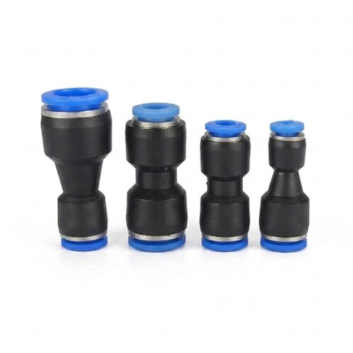 Pneumatik Reduzierverbinder gerade PG | Druckluft Schlauch-Reduzierung 4-16mm