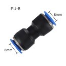 Pneumatik Steckverbinder PU 8 | Gerade Schlauchverbindung...
