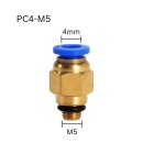 Pneumatik Gerade Steckverschraubung PC4-M5 –...