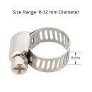 Edelstahl Schlauchschelle 6-12 mm –...