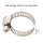 Edelstahl Schlauchschelle 18-29 mm – Schneckengetriebeklemme gratfrei
