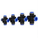 Pneumatik Kreuzverbinder Typ PZA – 4-Wege Push-In...