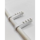 100 x Schlaufendübel Steckschlaufe 3-13mm grau