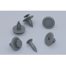 Ø 6 mm Kopf-Ø 17,5 mm Türverkleidung Clips Befestigung Klips Halter Nissan Ford Mazda hellgrau