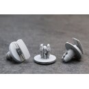 Ø 8 mm Kopf-Ø 20 mm Abdeckung Radhaus Clip Befestigung Spreizniet Fiat Peugeot schwarz