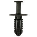Ø 6,5-7 mm Kopf-Ø 16 mm Abdeckung Radhaus Clip Befestigung Spreizniet für Mercedes schwarz