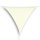 hanSe® Marken Sonnensegel Dreieck 90° gleichsch. ca. 4,0x4,0x5,8 m Creme