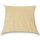 hanSe® Marken Sonnensegel 100% Polyester Quadrat 3x3 m Sand
