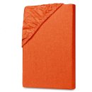 Jersey Spannbettlaken 90-100 x 190-200 cm Orange