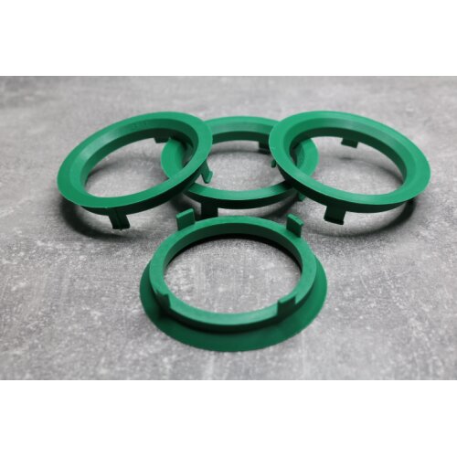 A-701591 Zentrierringe Distanzringe 70,1mm x 59,1mm für Alufelgen grün