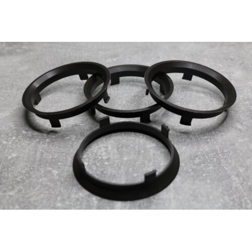 A-701671 Zentrierringe Distanzringe 70,1mm x 67,1mm für Alufelgen dunkelbraun