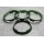A-704671 Zentrierringe Distanzringe 70,4mm x 67,1mm für Alufelgen grün