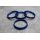 P10 Zentrierringe Distanzringe 65,1mm x 60,1mm für Alufelgen lila