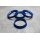 FZ-05 Zentrierringe Distanzringe 63,3mm x 57,1mm für Alufelgen blau