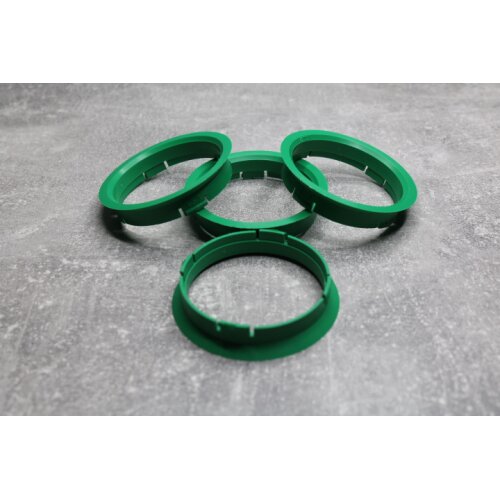 FZ-08 Zentrierringe Distanzringe 63,3mm x 59,1mm für Alufelgen grün
