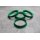 FZ-08 Zentrierringe Distanzringe 63,3mm x 59,1mm für Alufelgen grün