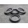 FZ-12 Zentrierringe Distanzringe 74,1mm x 54,1mm für Alufelgen hellgrau