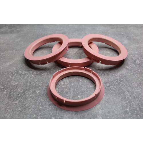 FZ-20 Zentrierringe Distanzringe 74,1mm x 60,1mm für Alufelgen rosa