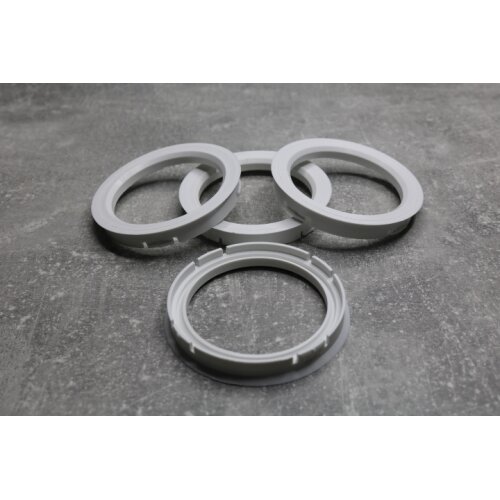FZ-45 Zentrierringe Distanzringe 73,0mm x 58,1mm für Alufelgen weiß