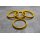 FZ-52 Zentrierringe Distanzringe 73,0mm x 65,1mm für Alufelgen gelb