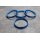 FZ-81 Zentrierringe Distanzringe 67,0mm x 64,2mm für Alufelgen hellblau