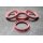 MZ-01 Zentrierringe Distanzringe 63,3mm x 52,1mm für Alufelgen pink