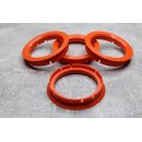 MZ-16 Zentrierringe Distanzringe 70,0mm x 58,1mm für...