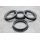 R-02 Zentrierringe Distanzringe 64,0mm x 54,1mm für Alufelgen silber