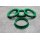 R-03 Zentrierringe Distanzringe 64,0mm x 56,1mm für Alufelgen grün