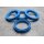 S-43 Zentrierringe Distanzringe 73,1mm x 56,6mm für Alufelgen hellblau