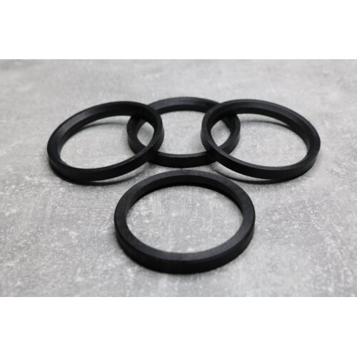 T-10 Zentrierringe Distanzringe 72,0mm x 60,1mm für Alufelgen schwarz