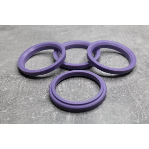 T-17 Zentrierringe Distanzringe 72,0mm x 57,1mm für Alufelgen lila