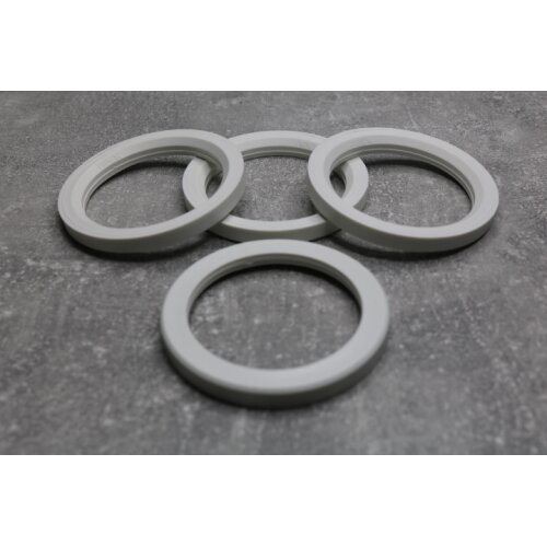 T-40 Zentrierringe Distanzringe 76,0mm x 58,1mm für Alufelgen weiß