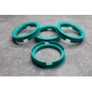 ZD-18 Zentrierringe Distanzringe 72,6mm x 59,5mm für...
