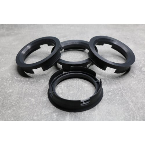 ZD-20 Zentrierringe Distanzringe 72,6mm x 56,6mm für Alufelgen anthrazit